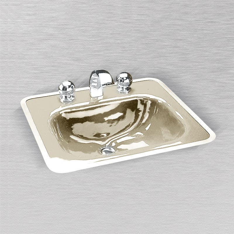 Ceco 584 Rectangular Lavatory Sink, 20"x18"