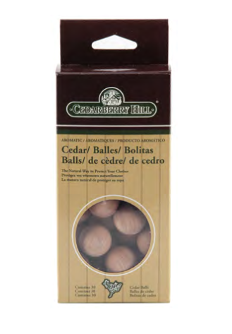 Cedarsafe 305 Red Scented Cedar Ball, 100% Aromatic