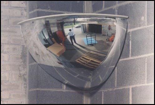 See All TPV 90 Degree Quarter Dome Mirror