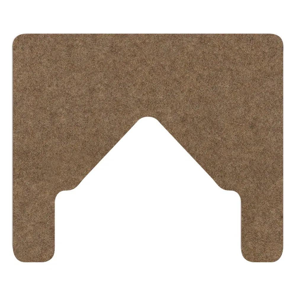 WizKid FMB Antimicrobial Bull Nose Floor Mount Urinal Mat