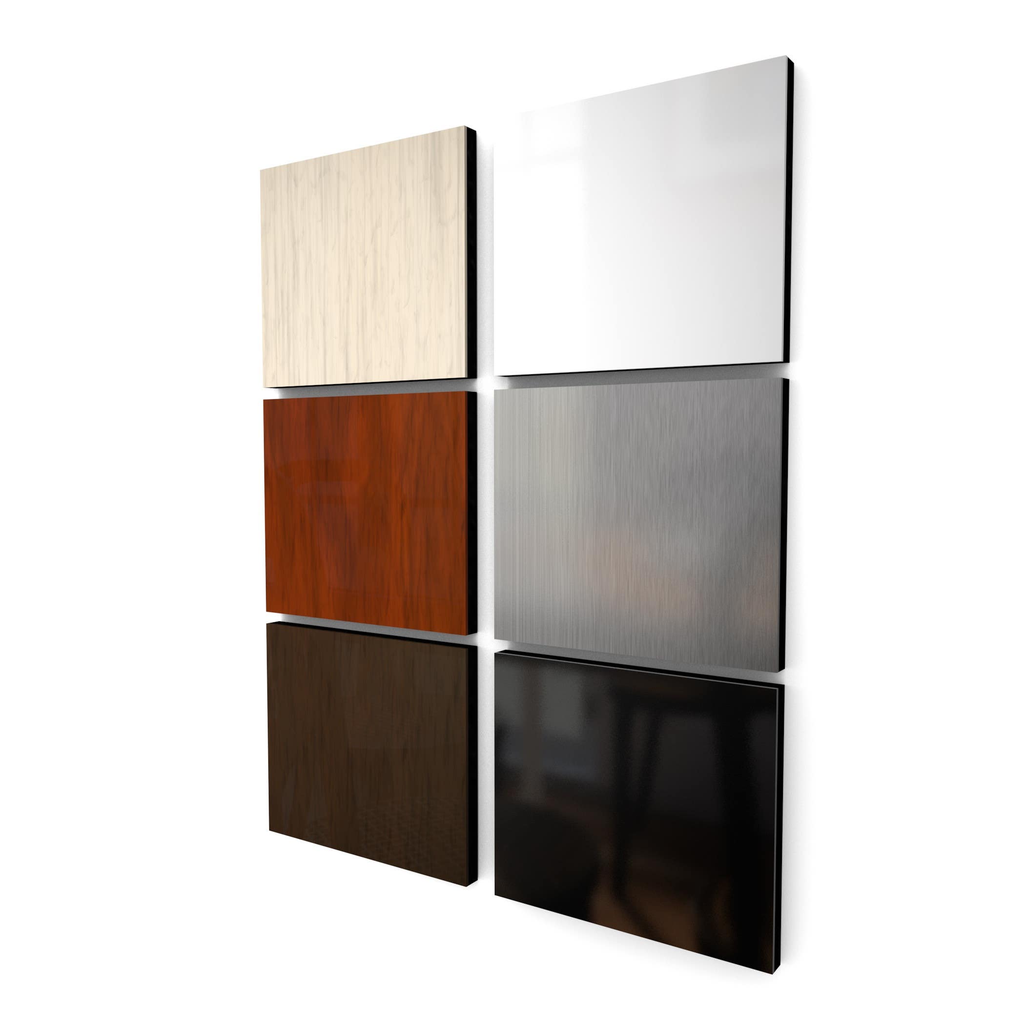 Ultra Wine Racks UFP Fusion Wine Wall Faceplates, ST Alum Peg (Storage Cap 9)