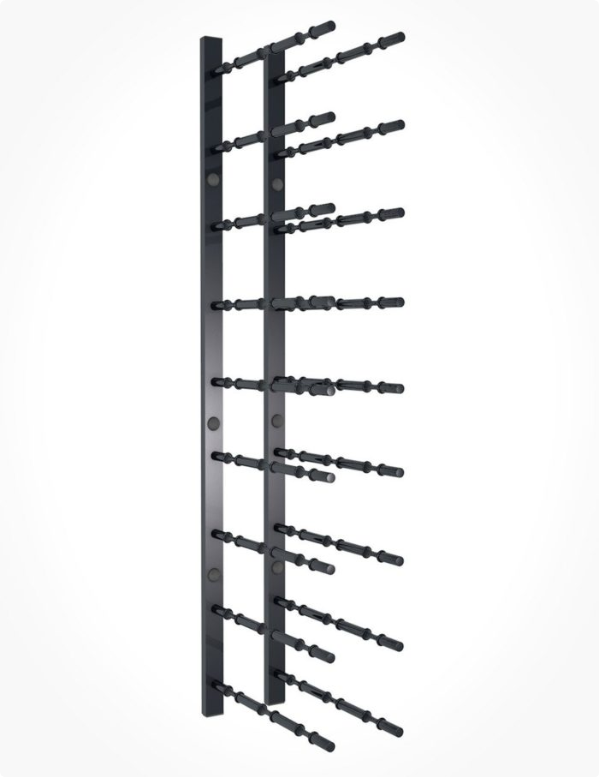 Ultra Wine Racks 3 Ft HZ Wall Rails Wine Rack