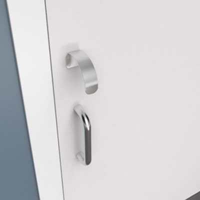 Rockwood AP1140 Hands-Free Arm Pull, Stainless Steel