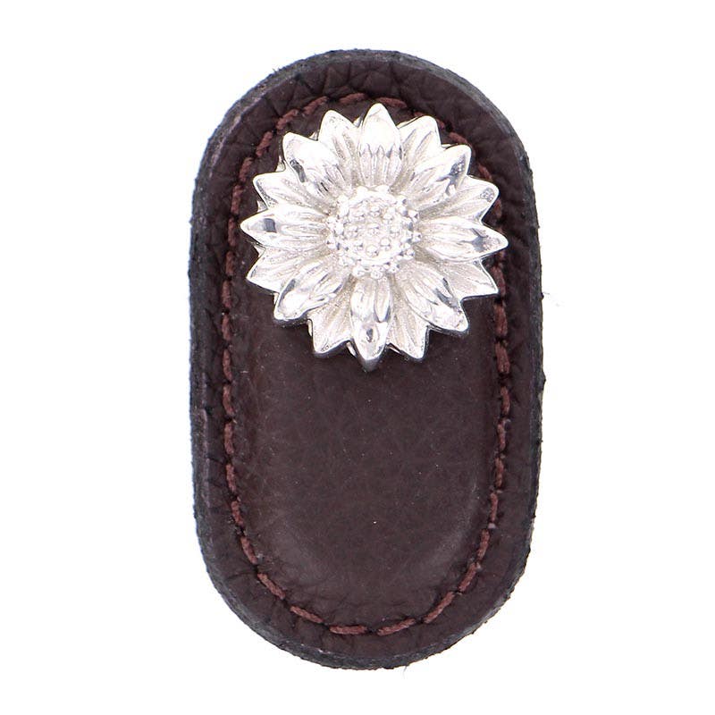 Vicenza K1181 Carlotta Floral Rectangle Knob
