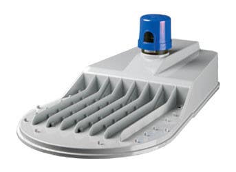 Energetic Lighting E2ST2BH LED Street Light w/Photocell, 3 Pin, Silver, High Voltage (480V)