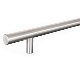 Trimco AP400 Series Standard Ladder Pull, 1" Diameter, Straight Standoff