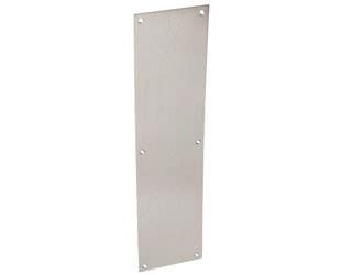 Trimco 1001 Series Heavy Duty Push Plate, w/Cool Touch Coating