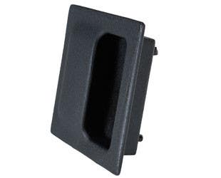 Trimco 1111C.BPVC Flush Pull, 6” x 6” ADA, PVC Coating