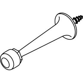 Trimco 1208 Base Stop, 3-3/8" Projection