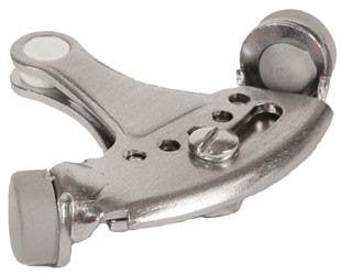 Trimco 1240 Hinge Pin Stop, 1/4" Pin, Satin Nickel Plated, Clear Coated