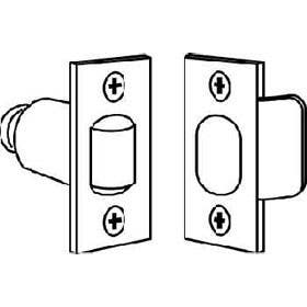Trimco 1554 Roller Latch for 1" Cylindrical/Tubular Latch Prep
