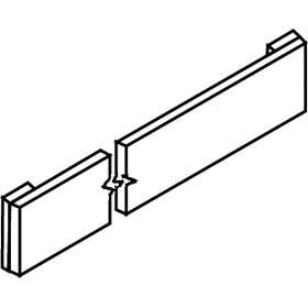 Trimco 1630 3/8"x2-1/2", Push Bar