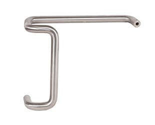 Trimco 1700 Series 1-1/4" Diameter Push Bar, 90 degree Offset Pull