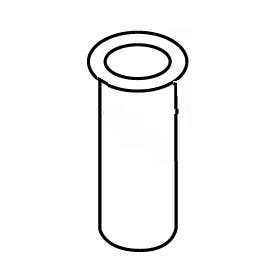 Trimco 3910N Dust Proof Strike, No Face Plate