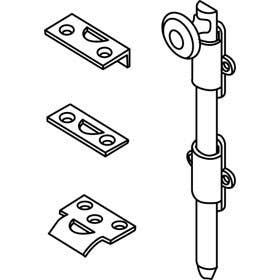 Trimco 3921 Heavy Duty Surface Bolt, Decorative Knob