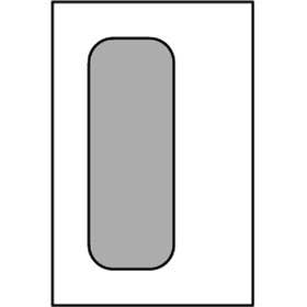 Trimco 7060/61 FOCAL Flush Pull