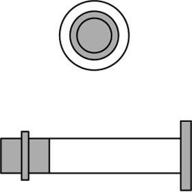 Trimco 7208 FOCAL Pencil Stop