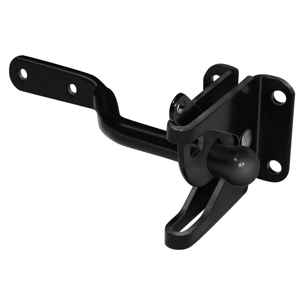 D&D 210001 Wood Hardware Gravity Latch, Finish-Black
