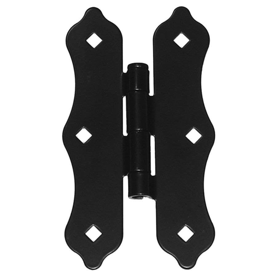 D&D 31000 Wood Hardware 8" Butterfly Hinge, Finish-Black