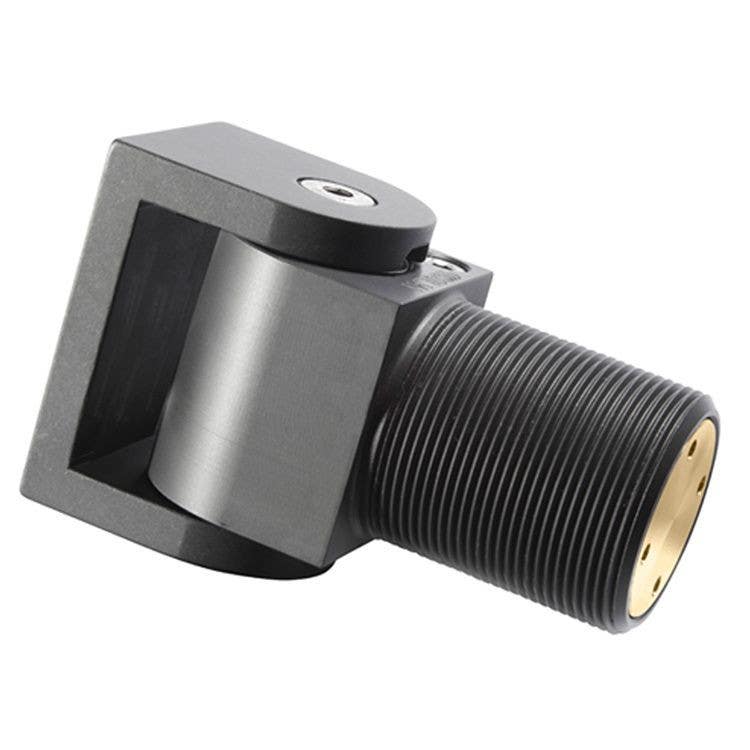 D&D 750571 SureClose 57 Center Mount Hinge & Closer, Finish-Dark Gray