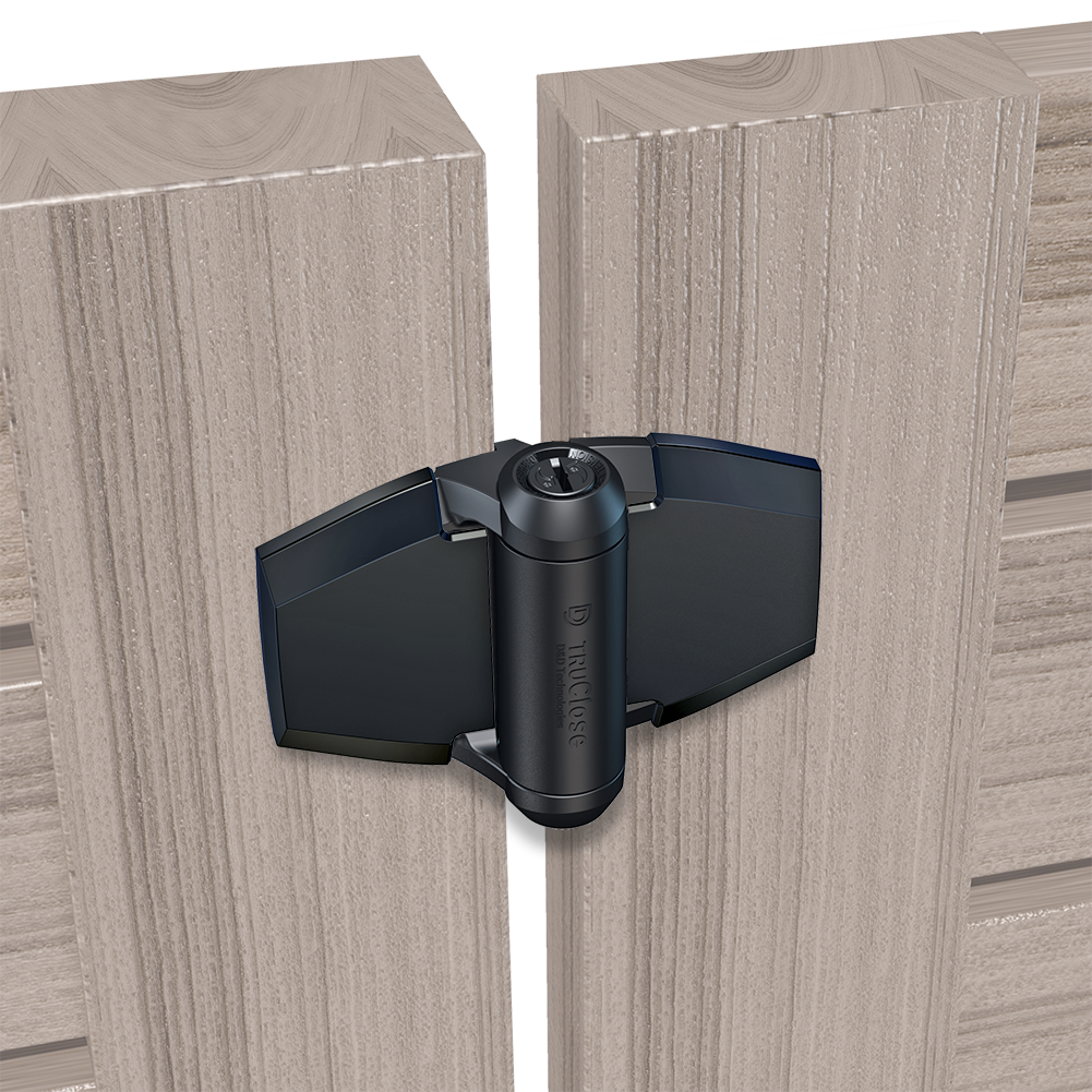 D&D TCA3 TruClose Regular Adjustable, Self-Closing Hinge For Vinyl, Wood (Pair)