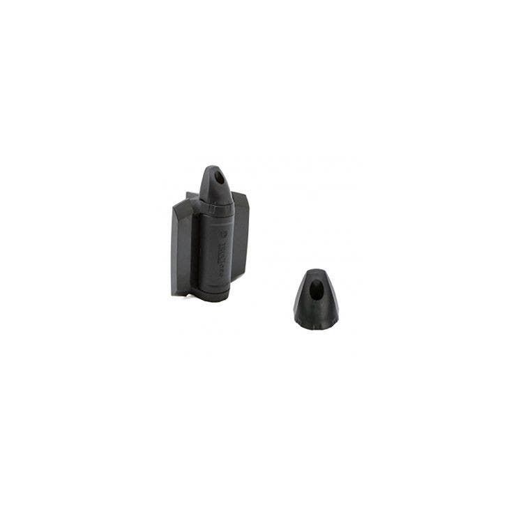 D&D TCHDCAPS3 TruClose Heavy Duty Hinge Safety Cap, Finish-Black