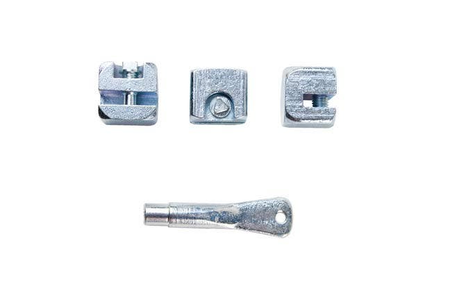 Keedex K-FSM-300C Security Sliding Door and Window Lock (3 Locks/1 Key) Carded