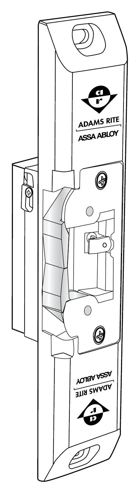 Adams Rite 74R1 Ultraline Preload-Capable Electric Strike for Hollow Metal, Wood and Aluminum Door Jambs