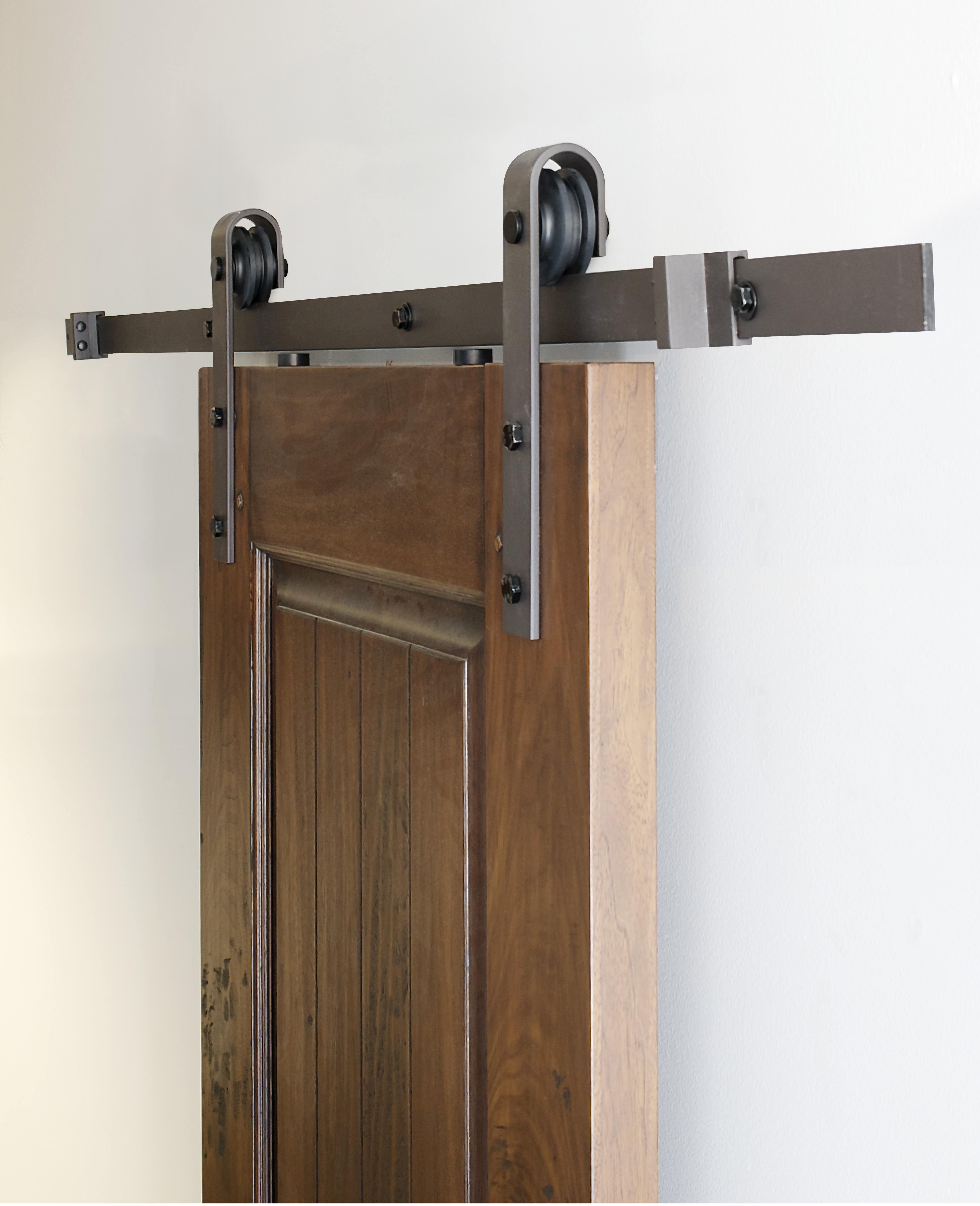 AHI 510 Barn Door System w/ 78" Standard Track, Hardened steel Material