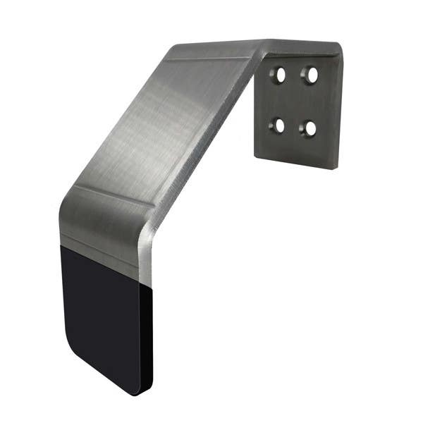 Don-Jo 43 Hands Free Arm Pull in Satin Stainless Steel Finish