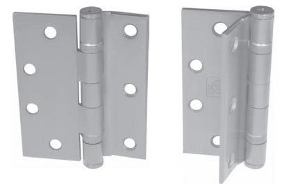 PBB BB8245 Standard Weight 5-Knuckle Half Mortise Template Ball Bearing 4.5" Steel Hinge