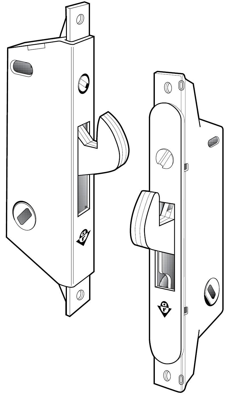 Adams Rite MS1847/MS1848 Series MS Deadlock / Deadlatch