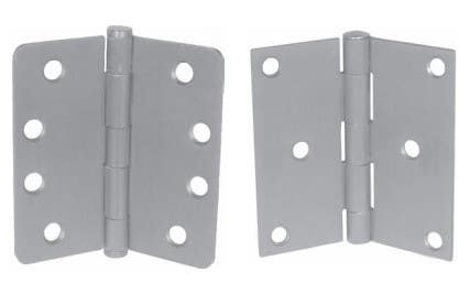 PBB RP81 Light Weight 5-Knuckle Full Mortise Template Residential Plain Bearing Steel Hinge