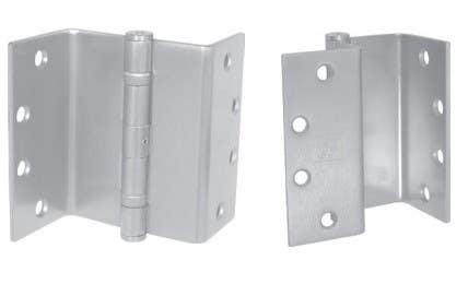 PBB SCBB8150 5-Knuckle Standard Weight Swing Clear Full Mortise Template Ball Bearing 5.0" Hinge