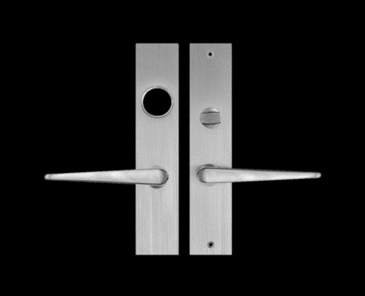 AHI No.240 Satin Stainless Steel Backplate