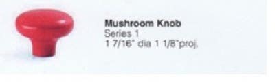 Cal Crystal Series 1 Classic Color Mushroom Knob