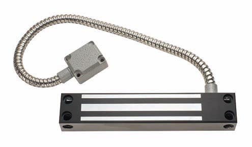 Alarm Controls 600WP Weather Resistant Magnetic Gate Lock, Clear Anodized Finish