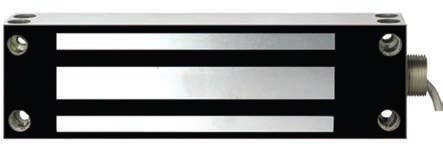 Alarm Controls 1200WP Weather Resistant Magnetic Gate Lock, Clear Anodized Finish