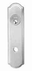 ACCENTRA (formerly Yale) E Escutcheon Plate For 8800 Series Mortise Lock