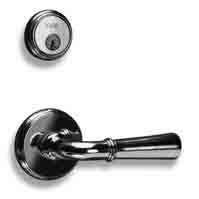 ACCENTRA (formerly Yale) HA Designer Lever Handle - Pair With Spindle For 8800 Series Mortise Lock
