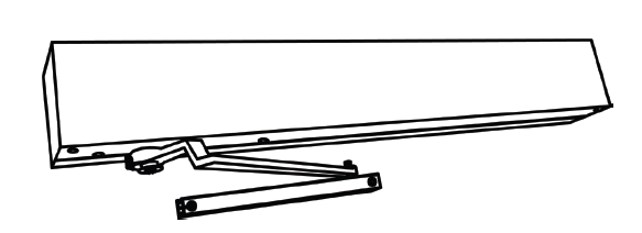 Cal-Royal 8600 Series Automatic "LOW ENERGY" Swing Door Operator, Single Operator