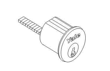 ACCENTRA (formerly Yale) Rim Cylinder For Exit Trim