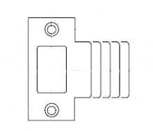 ACCENTRA (formerly Yale) 497 Strike For nexTouch Cylindrical Bored Lock