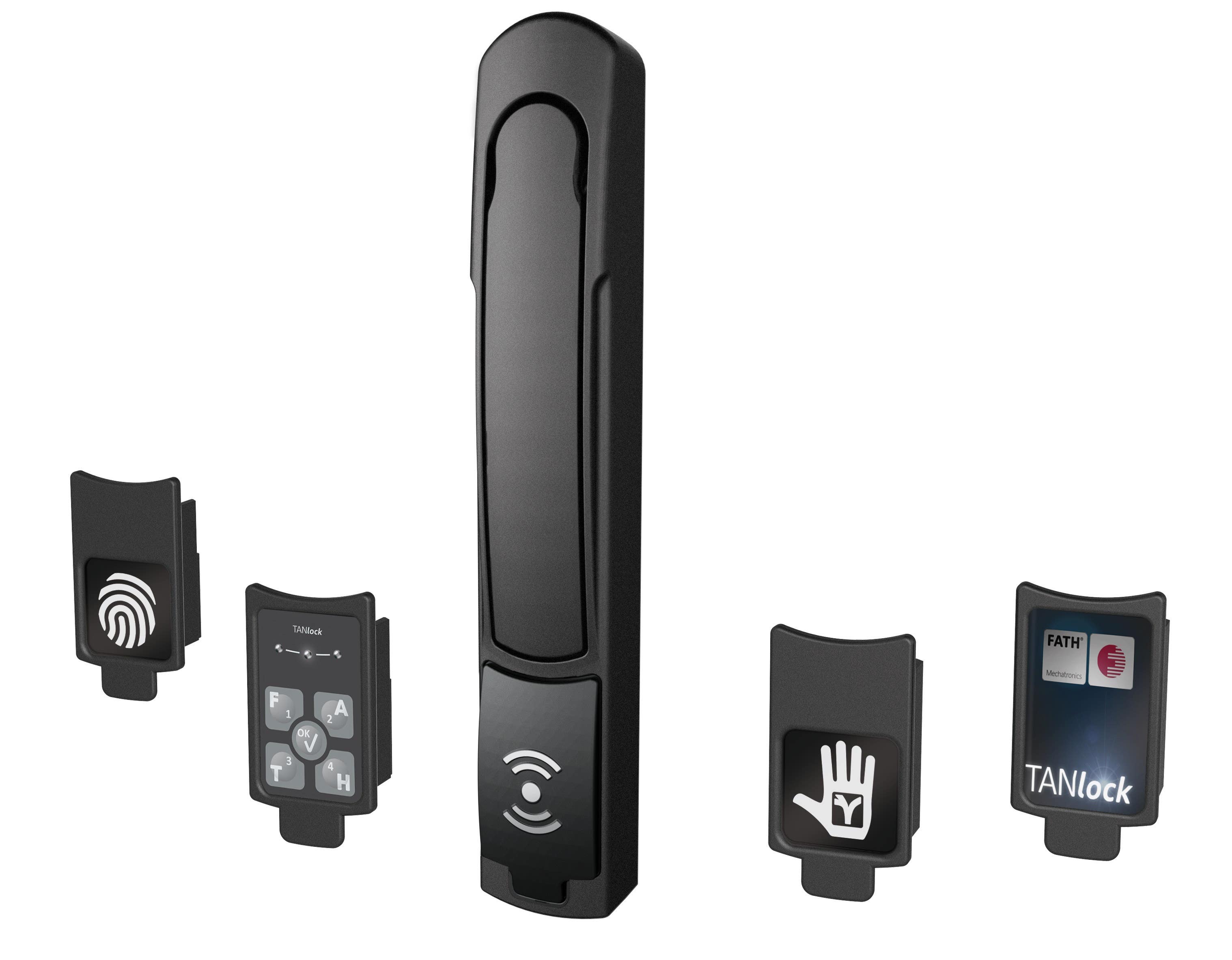 TANlock-3 060TLS03RP Electronic POE Swing Handle, Module-PIN Pad + RFID, Powder Coating, Weather Proof Rating- Dust Resistant