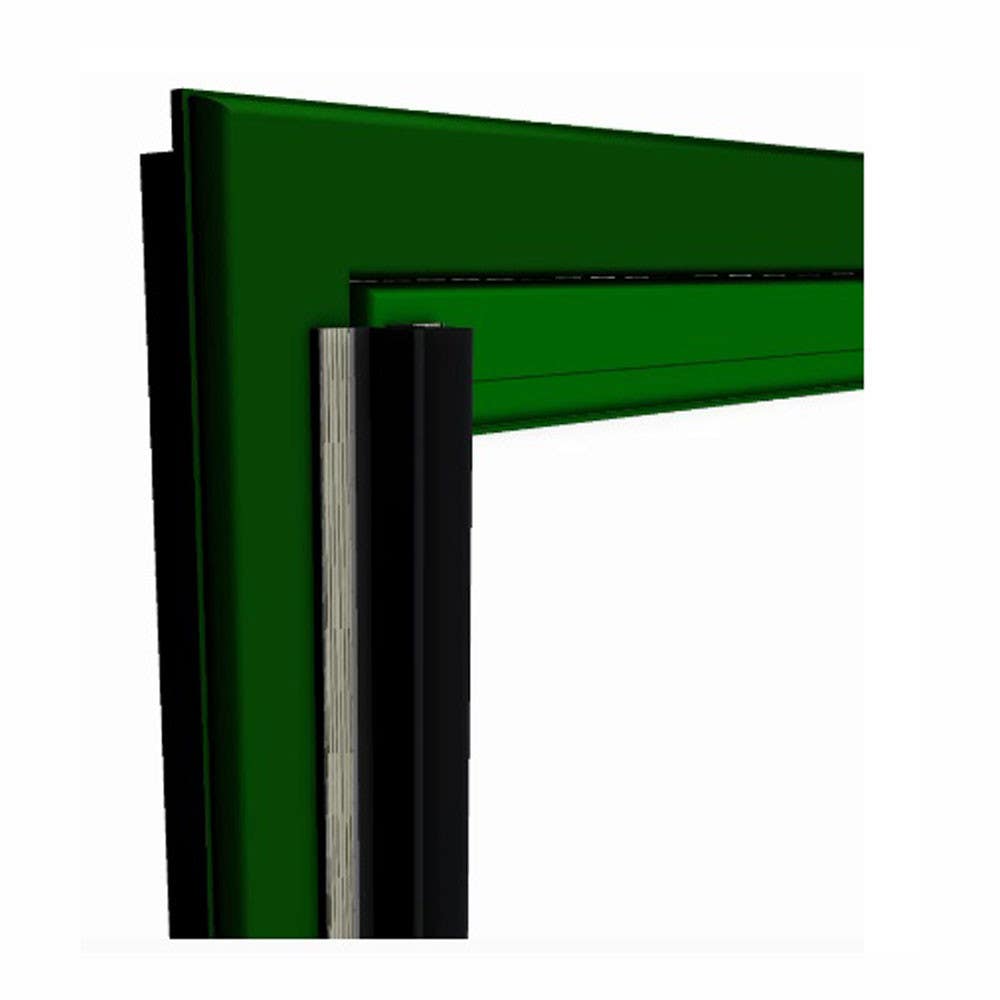 Fingersafe GS72J87793 Industrial Fingerguard for Gates, Finish - Black, Size - 80"