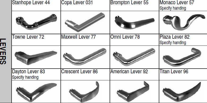 Marks USA 5/55DR Grade 1 Mortise Lockset w/ Lever & Drake Plate Design, 3 Hour Fire Rating