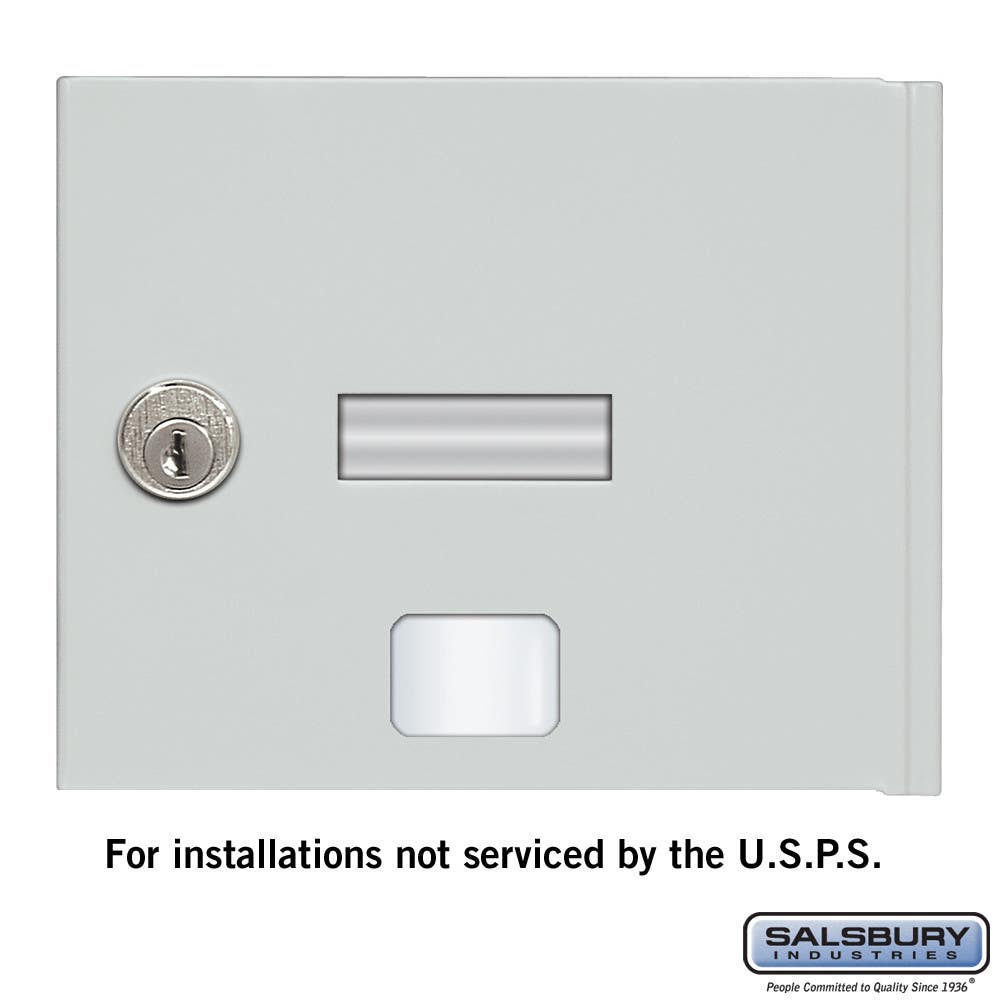 Salsbury 3671 Plexiglass Window - For 4B+ Horizontal Mailbox Door