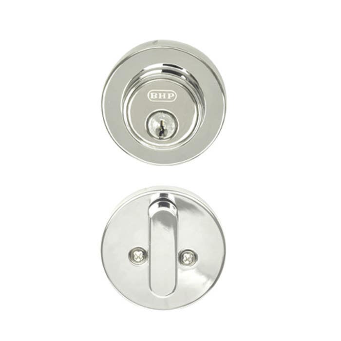 BHP SK Keyless/One Sided Round Low Profile Deadbolt