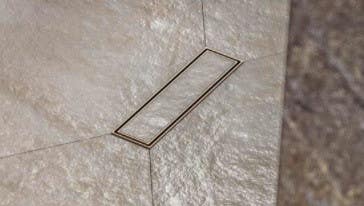 QM Drain 88.300.12 Lagos Veil (Tile-In) Linear Drain