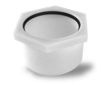 QM Drain 83.ADAPT.2OUT Adaptor/Threaded Nipple w/gasket for 2" Outlet